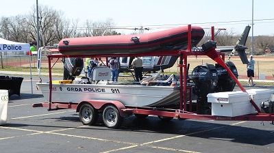 Grand River Dam Authority Police Water Rescue Boat