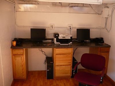 Wagoner County Emergency Management Mobile Command Center Trailer Interior 1